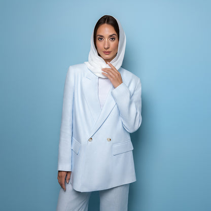 Light Blue Suit-100% Linen