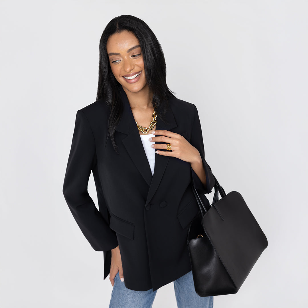 Double-Breasted Blazer