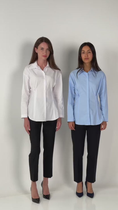 Fitted Button-Down Shirt