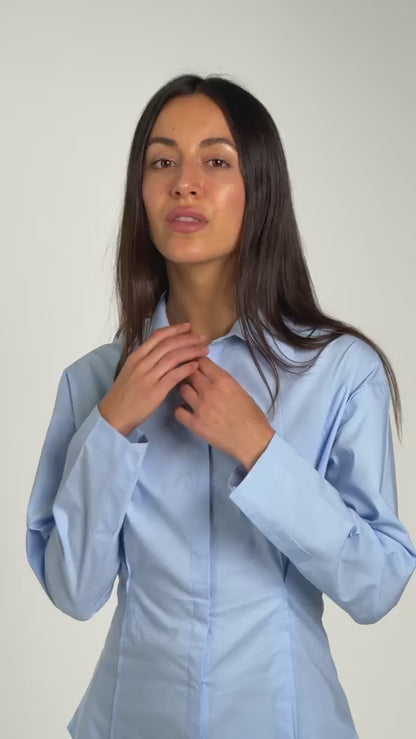 Fitted Button-Down Shirt